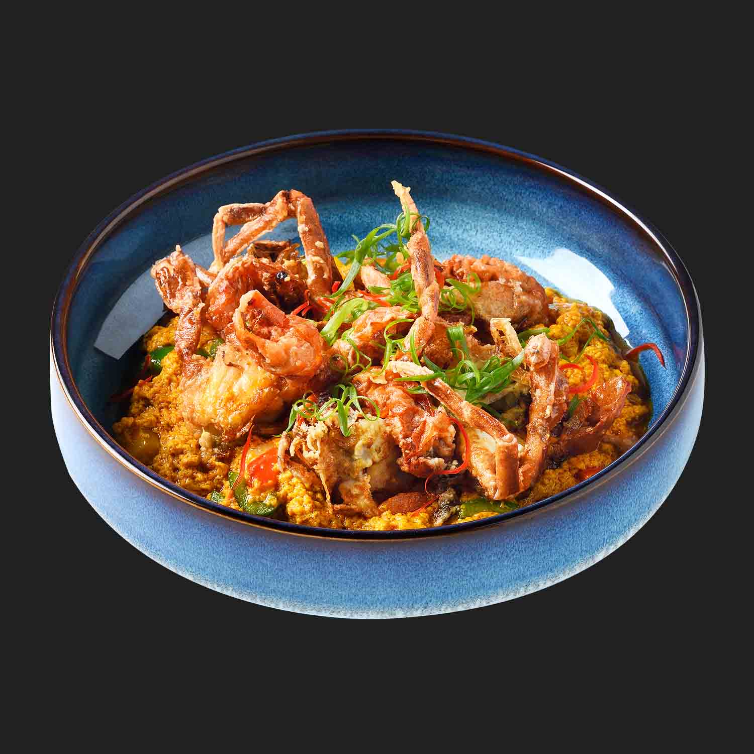 ปู่นิ่มผัดผงกะหรี่